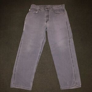 Carhartt FRB159 DNY. Size 35x30. Loose Fit Blue Color Pants.